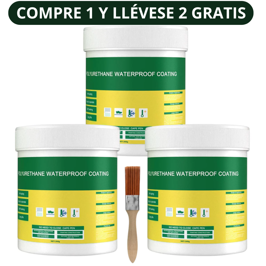 Sellador Antivazamentos Impermeable - 3 Años De Protección Garantizada 🌞